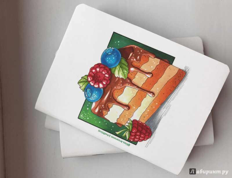 Иллюстрация 1 из 7 для Вкусный блокнот "Кусочек торта", А6 | Лабиринт - канцтовы. Источник: MarineOrlova_1