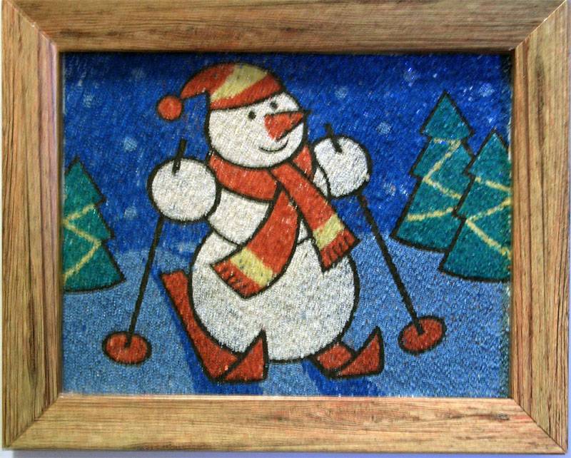 Иллюстрация 8 из 15 для Фреска. Новый год - Снеговик (407013) | Лабиринт - игрушки. Источник: Люся