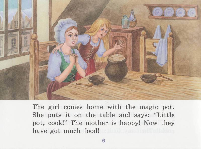 Иллюстрация 8 из 12 для The Magic Porridge Pot - Наталья Наумова | Лабиринт - книги. Источник: Наталья Плотникова