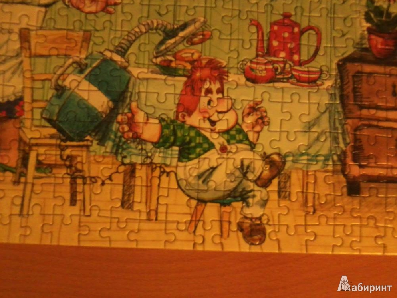 Иллюстрация 3 из 4 для Puzzle-260. "Карлсон" (л) (B-26022) | Лабиринт - игрушки. Источник: Наташа-13