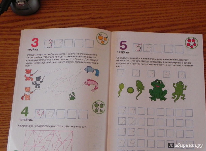 Иллюстрация 8 из 10 для Пишем цифры. Для детей от 5-ти лет | Лабиринт - книги. Источник: Любовь Язовская