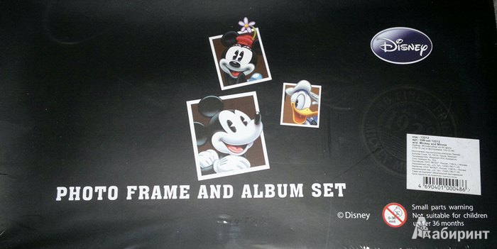 Иллюстрация 3 из 6 для Набор: фотоальбом + фоторамка: "Mickey and Minnie" (12212) | Лабиринт - сувениры. Источник: Леонид Сергеев