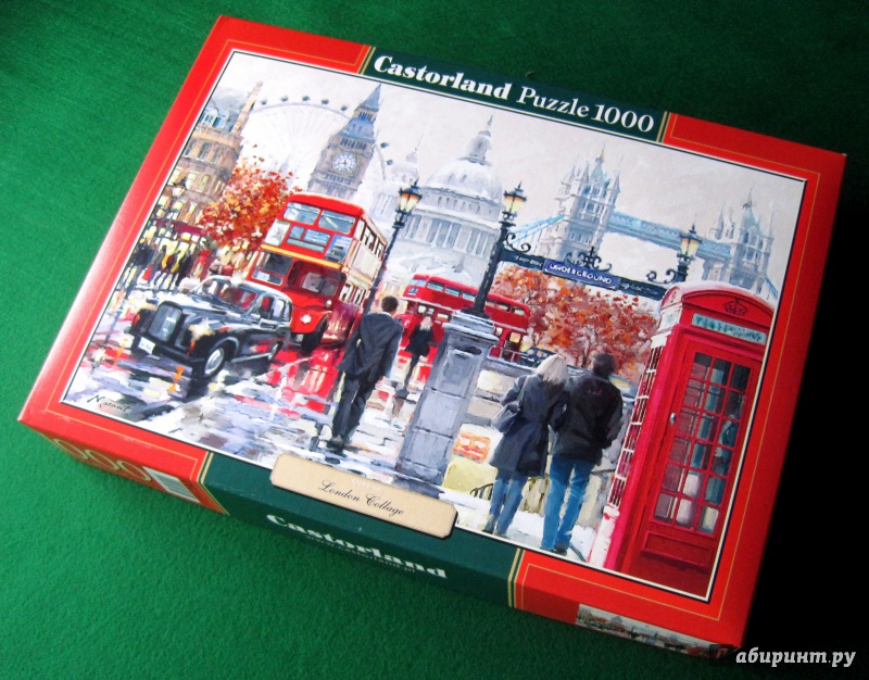 Иллюстрация 8 из 9 для Puzzle-1000 "Коллаж Лондон" (C-103140) | Лабиринт - игрушки. Источник: Canifol
