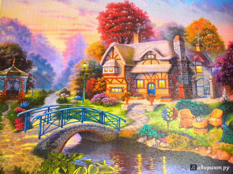 Иллюстрация 4 из 8 для Puzzle-3000. Осенний пейзаж (C-300181) | Лабиринт - игрушки. Источник: Ковалева  Анна