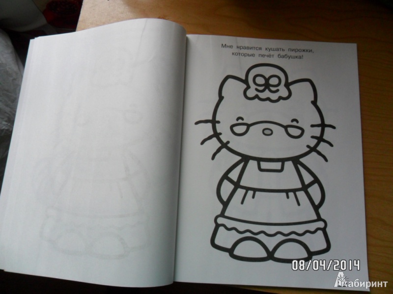 Иллюстрация 5 из 6 для Hello Kitty. Я иду в гости | Лабиринт - книги. Источник: Филиппова  Анна Рустамовна