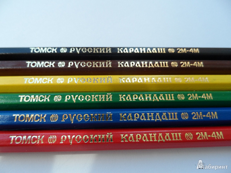 Иллюстрация 6 из 13 для Карандаши  6 цветов "Русский карандаш. Фольклор" (СК021/6) | Лабиринт - канцтовы. Источник: Sadalmellik