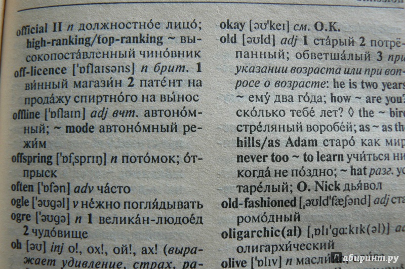 Иллюстрация 5 из 7 для Англо-русский, русско-английский словарь | Лабиринт - книги. Источник: Лидия