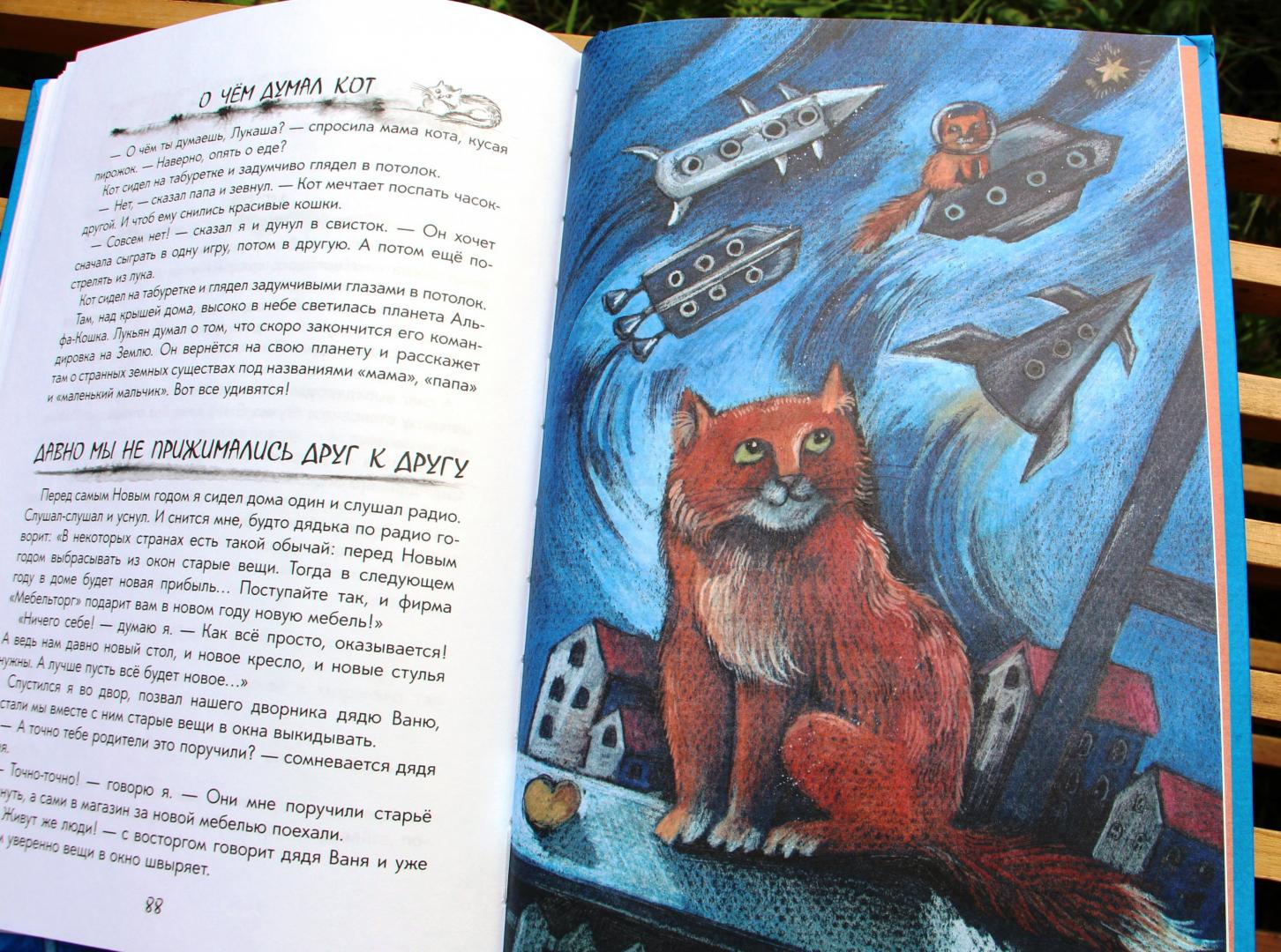 Иллюстрация 42 из 45 для Наш кот - инопланетянин - Олег Кургузов | Лабиринт - книги. Источник: Мама-Почитайка