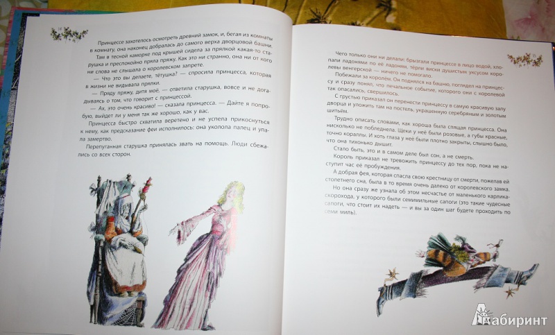 Иллюстрация 39 из 56 для Спящая красавица - Шарль Перро | Лабиринт - книги. Источник: Торос  Анна Ивановна