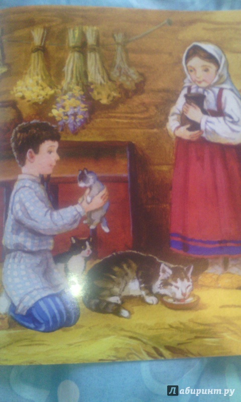 Иллюстрация 23 из 30 для Котёнок - Лев Толстой | Лабиринт - книги. Источник: Северянка