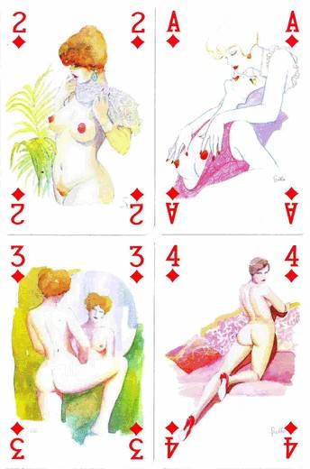 Иллюстрация 9 из 20 для Эротические карты Женщины Фроло | Лабиринт - игрушки. Источник: Kvaki