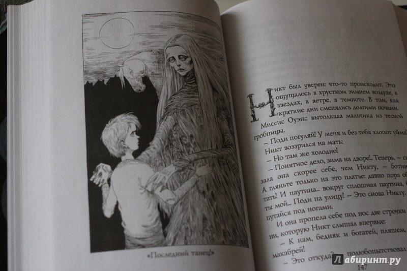 Иллюстрация 42 из 90 для История с кладбищем - Нил Гейман | Лабиринт - книги. Источник: Трофимова  Полина