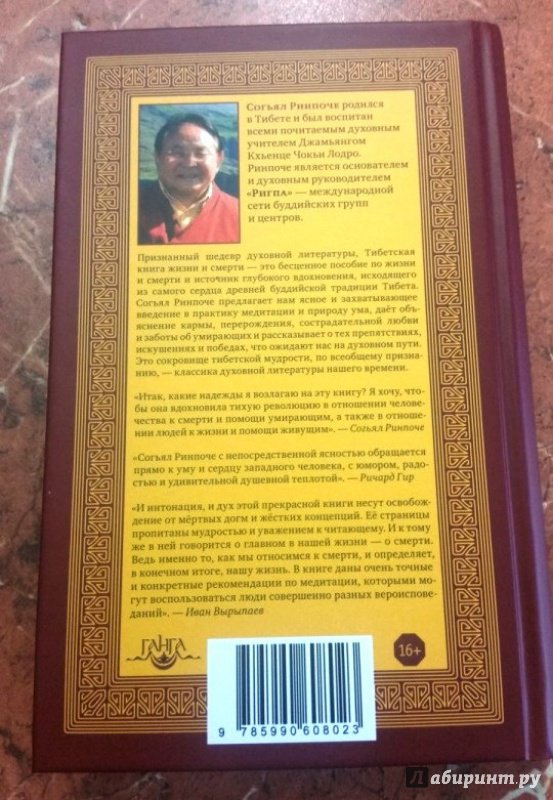 Иллюстрация 3 из 18 для Тибетская книга жизни и смерти. 20-летнее юбилейное издание - Ринпоче Согьял | Лабиринт - книги. Источник: Космос