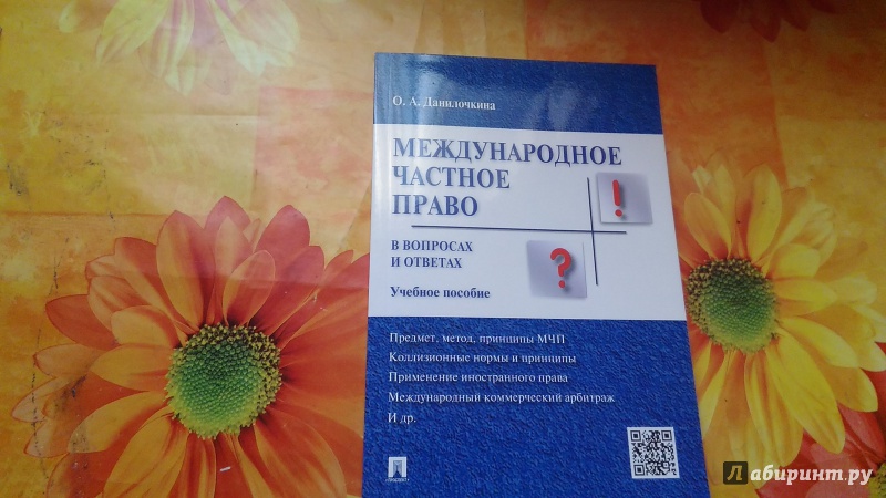 Иллюстрация 2 из 3 для Международное частное право в вопросах и ответах. Учебное пособие - Ольга Данилючкина | Лабиринт - книги. Источник: Надежда