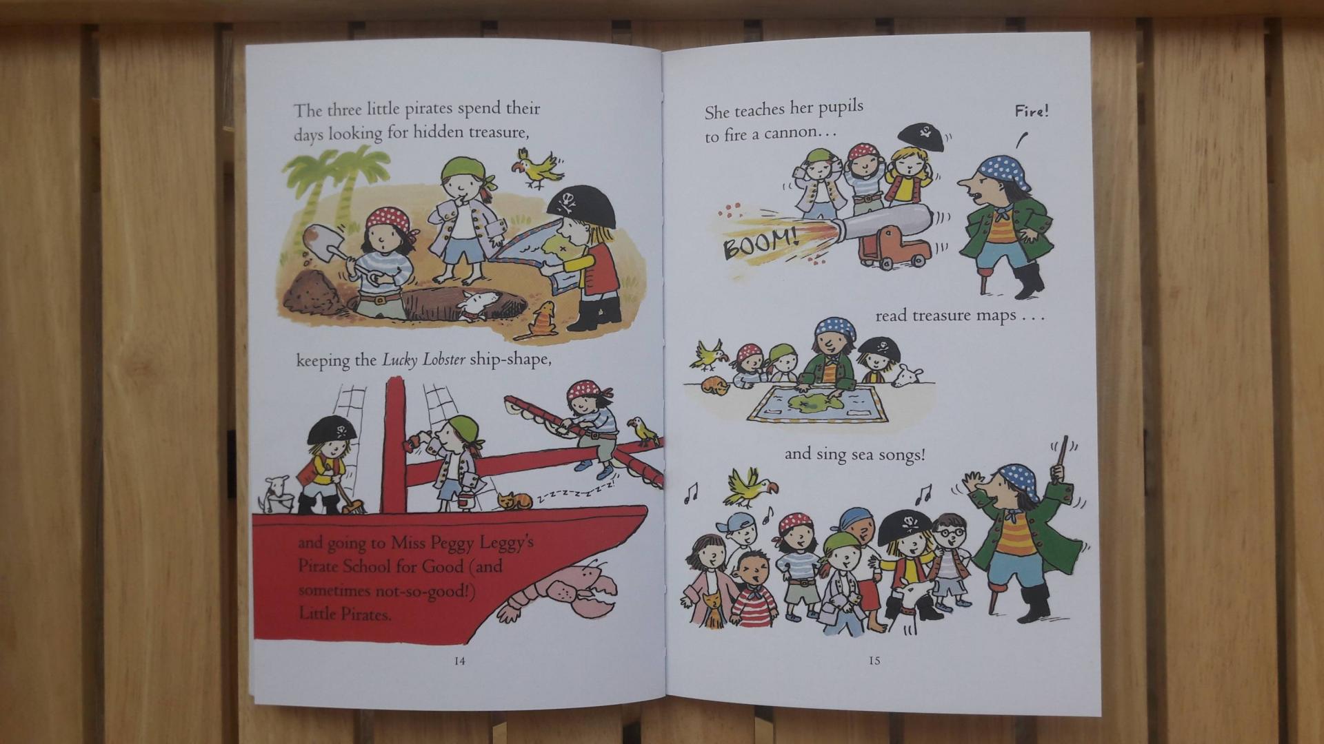 Иллюстрация 5 из 10 для The Three Little Pirates - Georgie Adams | Лабиринт - книги. Источник: Олеся