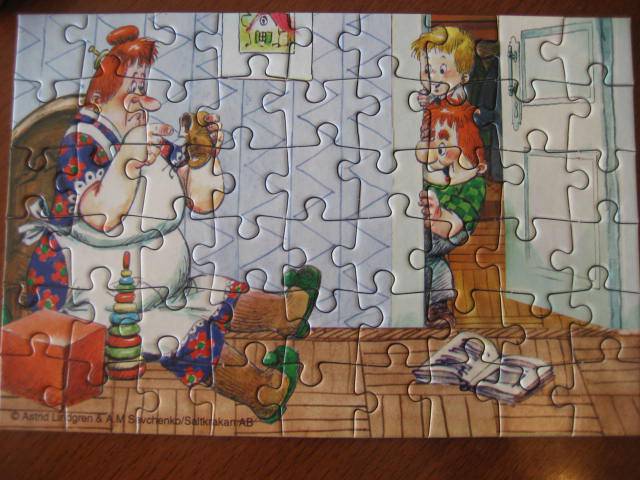 Иллюстрация 4 из 10 для Puzzle-54. Карлсон (А-08521-K) | Лабиринт - игрушки. Источник: М-и-л-е-н-а