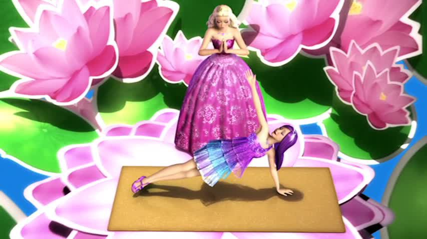 Иллюстрация 8 из 13 для Барби. Принцесса и поп-звезда (DVD) - Зик Нортон | Лабиринт - . Источник: noname