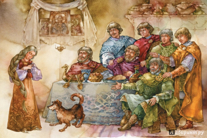 Иллюстрация 8 из 20 для Сказки - Александр Пушкин | Лабиринт - книги. Источник: Swet lana