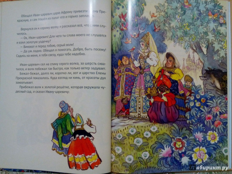 Иллюстрация 23 из 28 для Иван-царевич и серый волк | Лабиринт - книги. Источник: Klementinchen