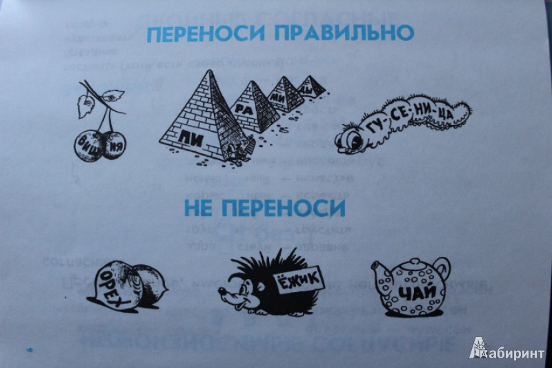 Иллюстрация 7 из 36 для Правила по русскому языку для начальных классов | Лабиринт - книги. Источник: ТАНЮШКА ГОЛОВИНА