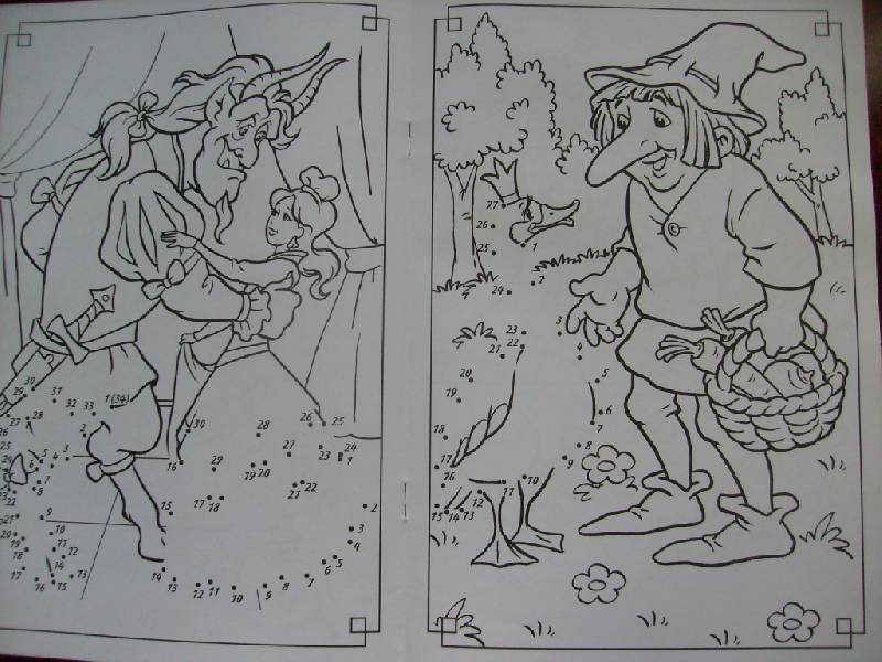 Иллюстрация 7 из 16 для Рисуем по точкам. Любимые сказки | Лабиринт - книги. Источник: Юта