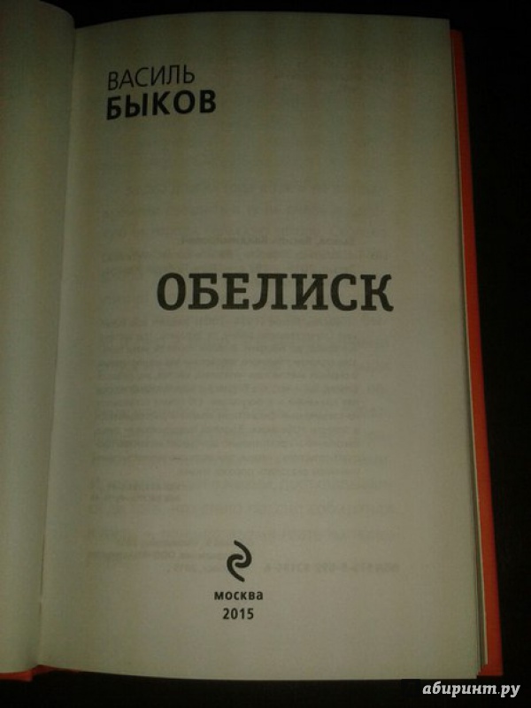 Иллюстрация 9 из 23 для Обелиск - Василь Быков | Лабиринт - книги. Источник: Меринов  Кирилл