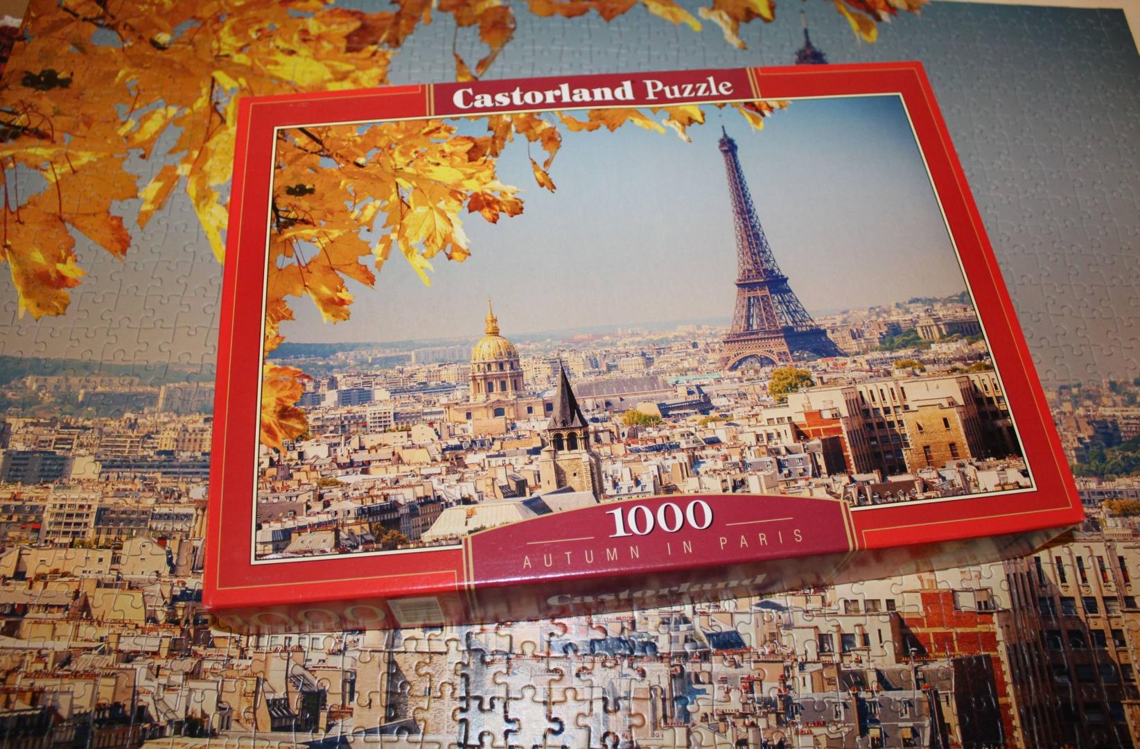 Иллюстрация 8 из 10 для Puzzle-1000 "Осень в Париже" (C-103089) | Лабиринт - игрушки. Источник: Леан