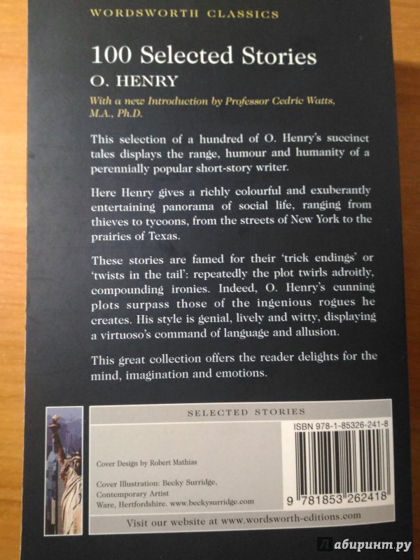 Иллюстрация 10 из 21 для 100 Selected Stories - Henry O. | Лабиринт - книги. Источник: [Kiro-i]