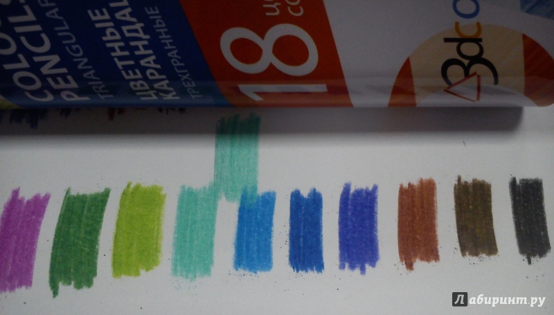 Иллюстрация 4 из 7 для Карандаши цветные трехгранные "Avantre Creative" 18 цветов, в металлическом тубусе (AV-PNC08) | Лабиринт - канцтовы. Источник: chupakabra