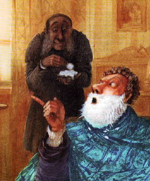 Иллюстрация 26 из 59 для Нос - Николай Гоголь | Лабиринт - книги. Источник: Сати