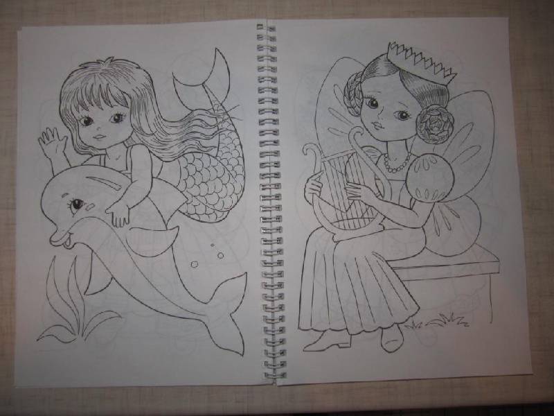 Иллюстрация 7 из 44 для Раскраска "Сказочные феи и принцессы" (05834) | Лабиринт - книги. Источник: Мурка