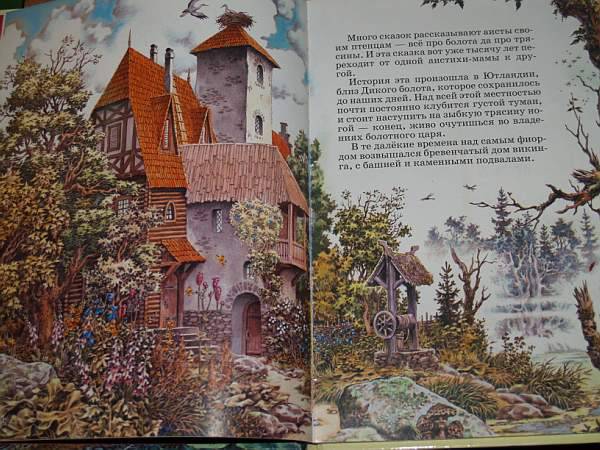 Иллюстрация 4 из 25 для Дочь болотного царя - Ханс Андерсен | Лабиринт - книги. Источник: Cовушка