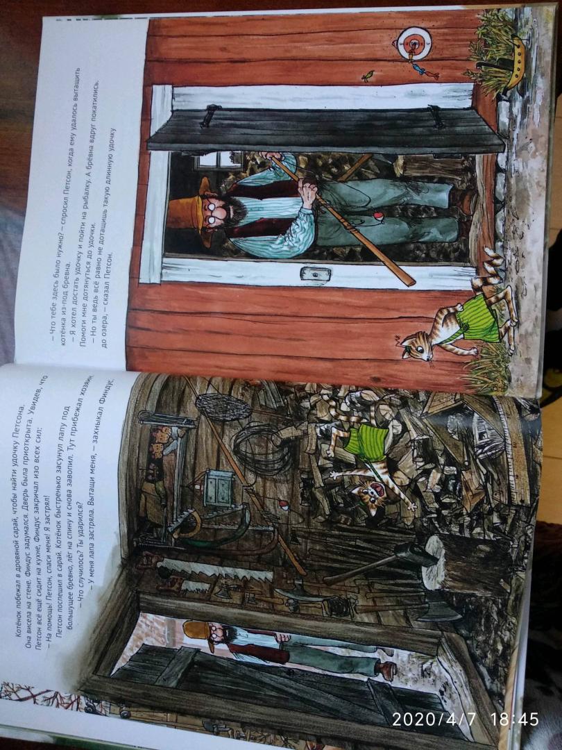 Иллюстрация 53 из 73 для Петсон грустит - Свен Нурдквист | Лабиринт - книги. Источник: Мила Ника