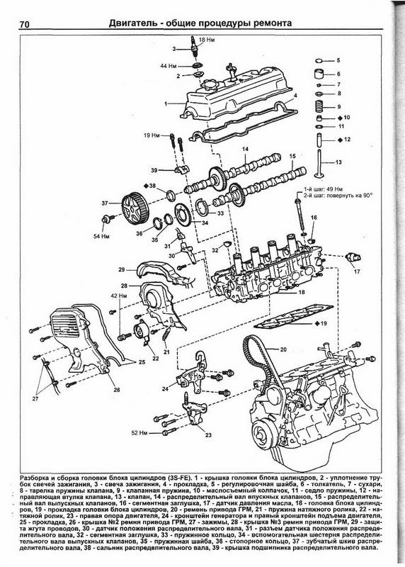 Иллюстрация 4 из 9 для Toyota Carina 1996-2001. Техническое обслуживание, устройство и ремонт | Лабиринт - книги. Источник: Ялина