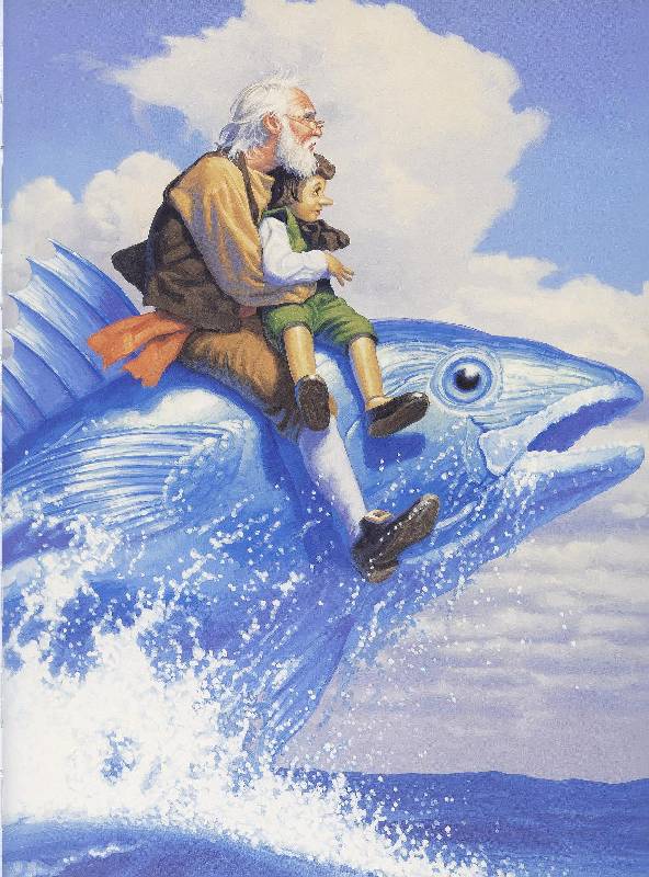 Иллюстрация 15 из 78 для Золотая книга сказок - Коллоди, Кэрролл, Баум | Лабиринт - книги. Источник: Igra