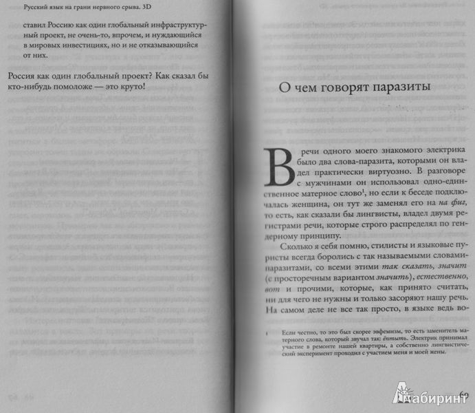 Иллюстрация 14 из 17 для Русский язык на грани нервного срыва. 3D (+DVD) - Максим Кронгауз | Лабиринт - книги. Источник: Протуберанец