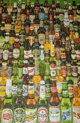 Иллюстрация 7 из 10 для Пазл-1000 "Коллекция бутылок пива" | Лабиринт - игрушки. Источник: ЛиС-а