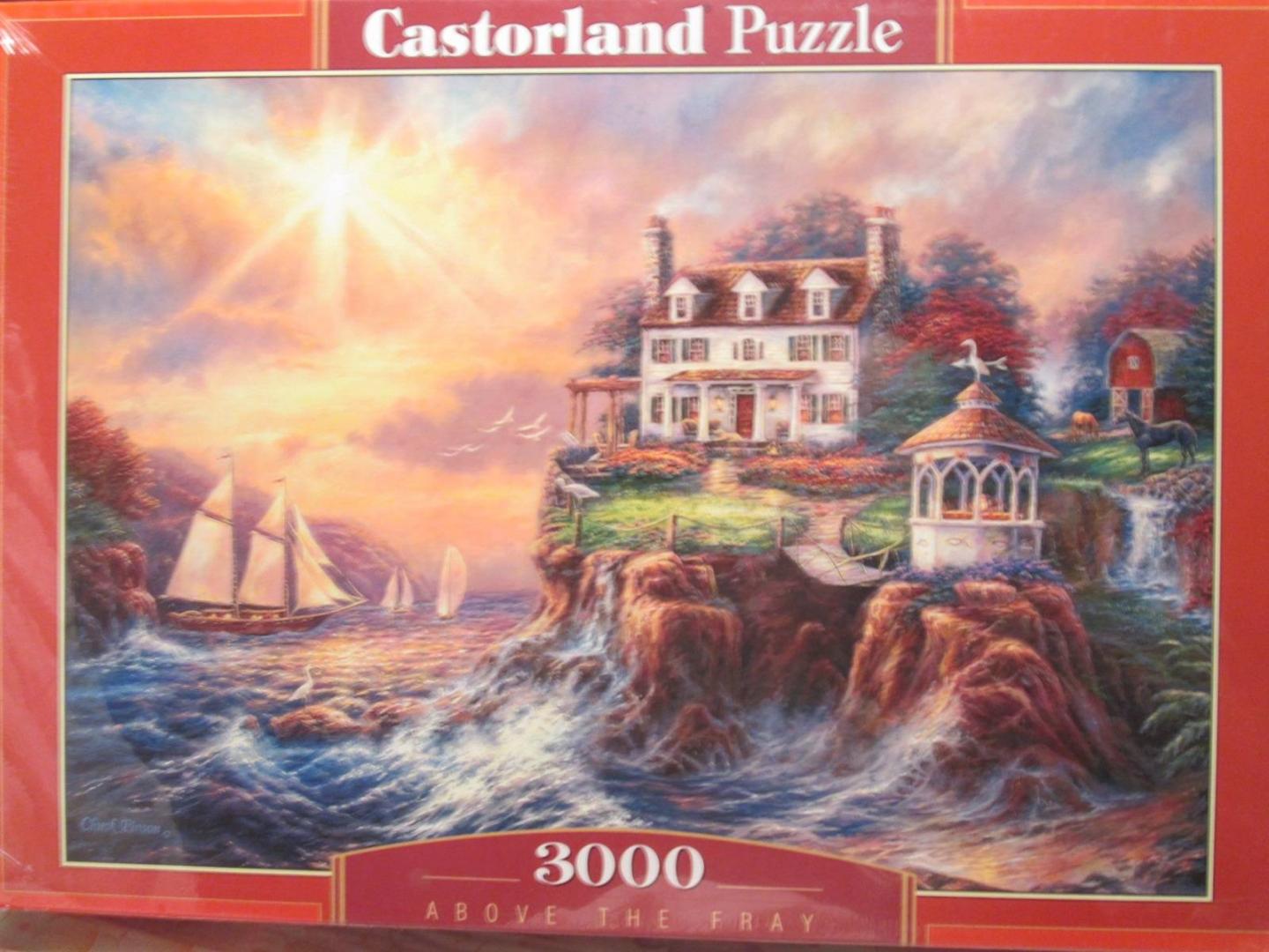Иллюстрация 3 из 8 для Puzzle-3000 "Дом на берегу" (C-300372) | Лабиринт - игрушки. Источник: NiNon