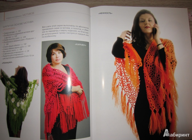 Иллюстрация 8 из 24 для Шали и палантины: изысканные модели для вязания крючком - Светлана Слижен | Лабиринт - книги. Источник: Alien