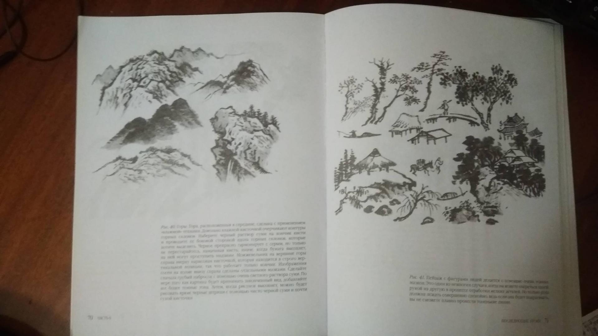 Иллюстрация 9 из 25 для Японская живопись тушью в стиле суйбоку - Рюкю Саито | Лабиринт - книги. Источник: Лабиринт