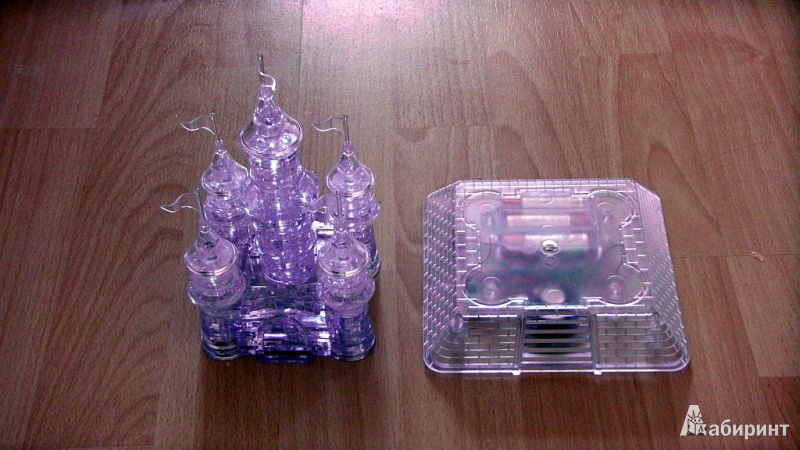 Иллюстрация 4 из 7 для 3D Crystal Puzzle "Музыкальный замок" XL (HJ038703) | Лабиринт - игрушки. Источник: Сплинтер  Ирина