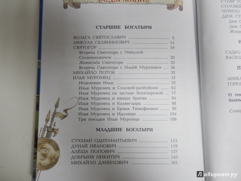 Иллюстрация 10 из 18 для Русские богатыри | Лабиринт - книги. Источник: dbyyb