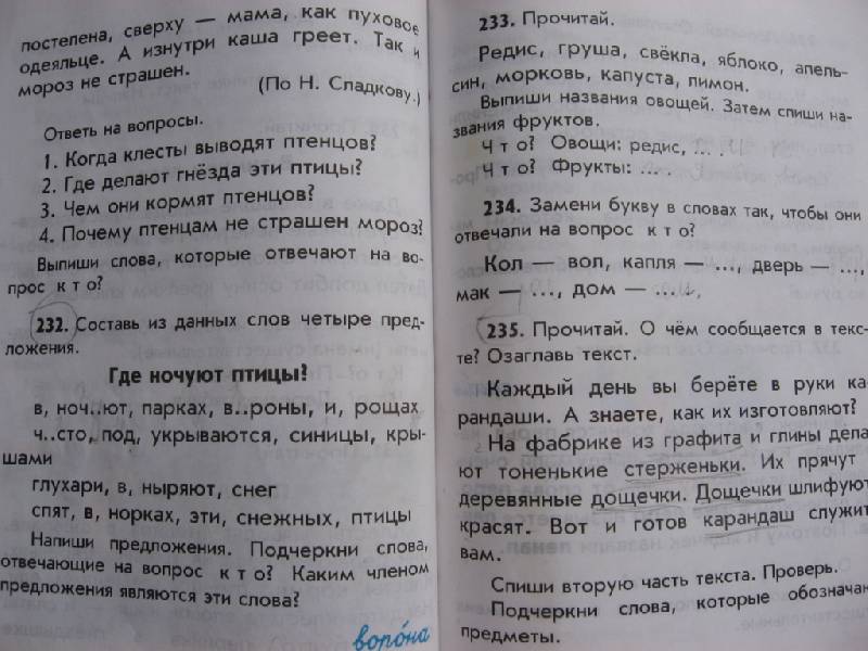 Иллюстрация 8 из 30 для Русский язык: учебник для 2 класса: В 2 частях. Ч.2 - Тамара Рамзаева | Лабиринт - книги. Источник: Юта