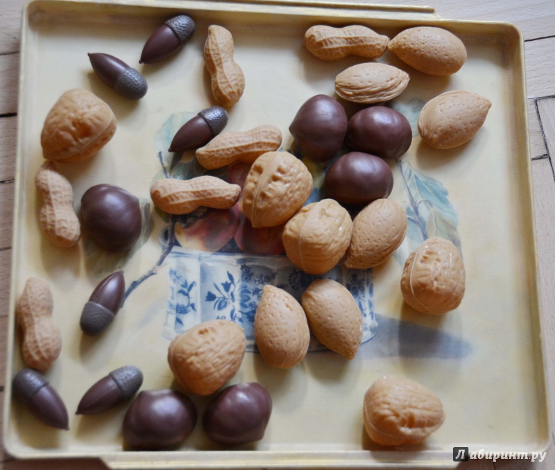 Иллюстрация 2 из 3 для Игровой набор "Орехи", 30 предметов, в контейнере (30689) | Лабиринт - игрушки. Источник: lemour