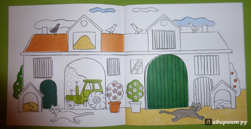 Иллюстрация 66 из 80 для Разноцветная ферма. Книжка-раскраска - Пито, Жерве | Лабиринт - книги. Источник: reader*s