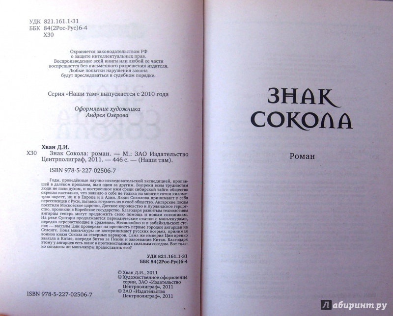 Иллюстрация 4 из 16 для Знак сокола - Дмитрий Хван | Лабиринт - книги. Источник: Соловьев  Владимир