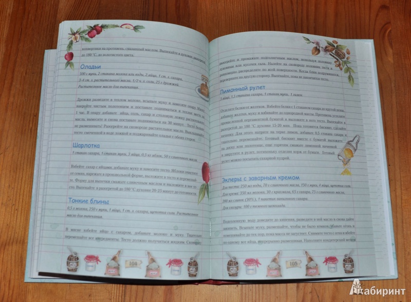 Иллюстрация 9 из 11 для Книга для записей рецептов | Лабиринт - книги. Источник: Втюрина  Лариса