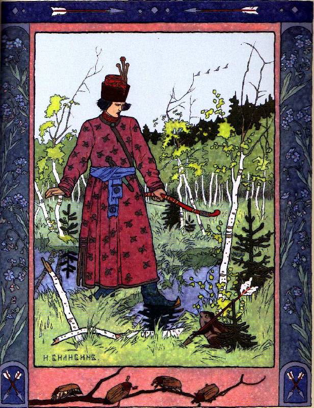 Иллюстрация 76 из 82 для Русские народные сказки / художник И.Я. Билибин | Лабиринт - книги. Источник: С  М В