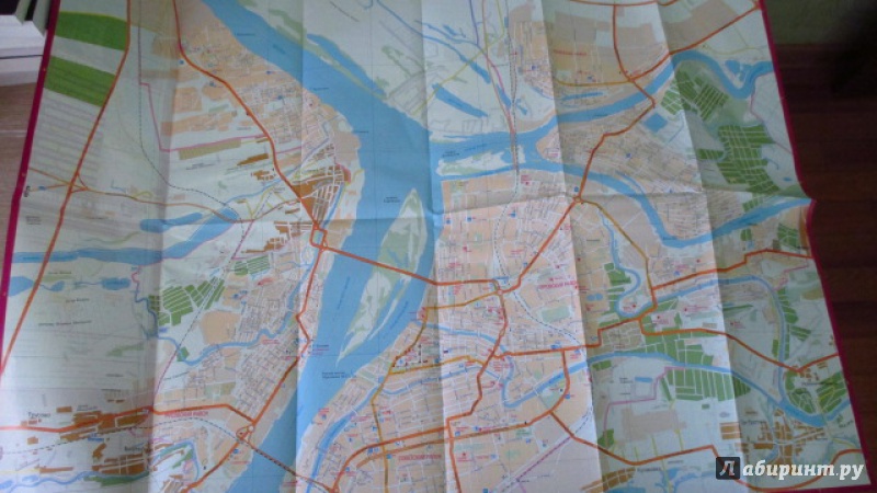 Иллюстрация 2 из 6 для Астрахань. Карта города | Лабиринт - книги. Источник: Вероника Руднева