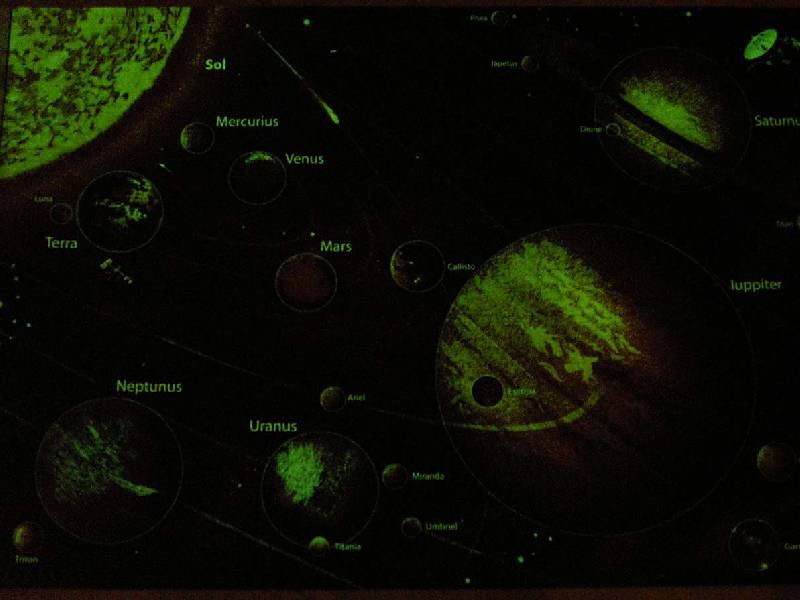 Иллюстрация 19 из 19 для Пазл-1000 "Солнечная система" (неон) (14461) | Лабиринт - игрушки. Источник: i.oxana